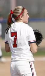 Junior Haley Perkins has now hit a triple in five of the last six games.