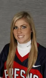 Freshman Ashley Cox picked up her first save of her Bulldog career.