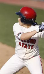 Aja Scheuber had two hits for the Bulldogs in game two.