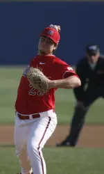 Brandon Burke became the schools career All-Time save leader on Sunday.