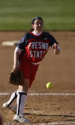 Morgan Melloh is just one win shy from the single-season school record.