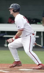 Ryan Overland had a two-RBI double to lead the Bulldogs past Sacramento State.