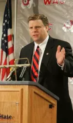 Thomas Boeh announced Monday that women's swimming and diving and lacrosse will be added beginning with the 2008-09 academic year.