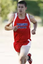 Erick Garcia led all collegiate racers in the Nevada Twilight Friday.