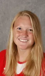 Sophomore Alex Jensen scores her first career goal against Seattle.