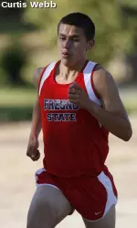 Erick Garcia took 22nd at the Stanford Invitaitonal Saturday.