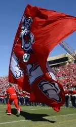 No. 21 Fresno State welcomes No. 10 Wisconsin Saturday for first meeting between nationally ranked teams in Bulldog Stadium.