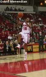 Marnique Arnold had 17 points against New Mexico State.