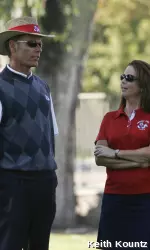 Coach Mike Watney and coach Angie Cates-Moore are both excited for their spring seasons.