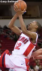 Freshman guard Brandon Sperling earned back-to-back starts on the road against the top two teams in the WAC.