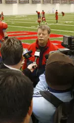 Fresno State head coach Pat Hill will have 16 scholarships available for national signing day, Feb. 4.