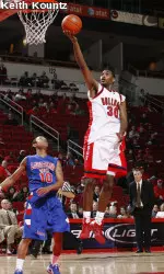 Sylvester Seay earned his second career double-double with 17 points and 12 rebounds