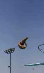 Freshman diver Jillian Mason and the Bulldogs will return to the pool after over a month of intense Christmas training.