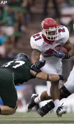 Junior Ryan Mathews rushed for his fifth 100-yard performance of the season.