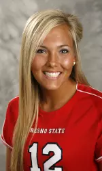 Junior Bradlee DeShane scored her first career goal against Nevada.