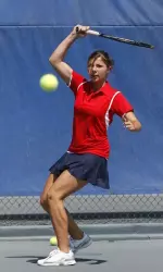Fresno State freshman Olga Kirpicheva picked up her first win of her career on Friday at the Cal Nike Invitational.