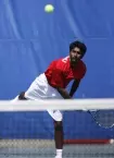 Junior Tejesvi Veerepalli advanced to the quarterfinals of the Bulldog Classic on Friday.