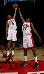 Come see Paul George and Jaleesa Ross at the Community Hoops Night on Nov. 2 at 6 p.m.