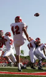 Senior punter Robert Malone is a strong candidate for Academic All-America honors.