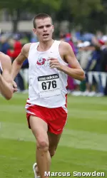 Paul Zwama finished second among Bulldog competitors at the NCAA West Regional Saturday in Springfield, Ore.