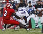 Moses Harris will be one of 18 seniors playing their final home game at Bulldog Stadium on Saturday afternoon.