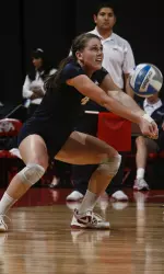 Kelly Mason had a career-high 25 digs.