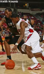 Sophomore Paul George recorded 19 points and nine rebounds in Fresno State's final game of November.