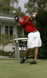 Michael Gideon shot 4-under par with a bogey-free round as Fresno State improved to third place in the Pacific Invitational