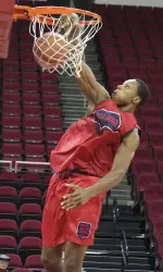 Freshman center Greg Smith and the Bulldogs open the exhibition season with an 8 p.m. contest tonight against Fresno Pacific.