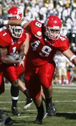 Junior tight end Vince Pascoe made the Academic All-District team for the second straight year.