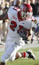 Ryan Mathews the WAC record for most 100-yard games in a season on Saturday.