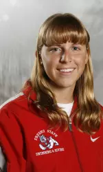 Freshman swimmer Sara Blake joined the Bulldog family after attending high school for four years on campus.