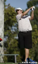 Junior Grant Doverspike leads the 'Dogs.