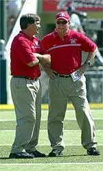 Dan Brown lost a nearly two-year battle with cancer. He was an inspiration to student-athletes and the Bulldog coaching staff.