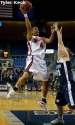 Sophomore guard Jaleesa Ross was named the WAC Tournament Most Valuable Player for the second straight year.