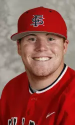 Freshman Dusty Robinson hit the first home run of the 2009 season.