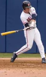 Senior Gavin Hedstrom hit his second home run of the season.