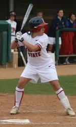 Junior Lisamarie Coronado and the 'Dogs head to New Mexico State for a three-game WAC series this weekend.