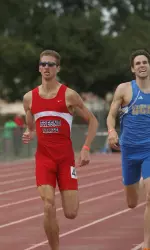 Frank Sanders qualified for the NCAA Regional in the 1,500 for the second year in a row.