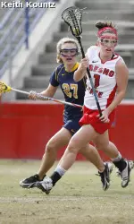 Heather Jack scored five goals in Sunday's game against Presbyterian College.