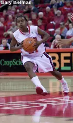 LaToya Brown is one of three seniors on this years Bulldog team.