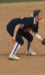 Haley Gilleland stole two bases vs. Pacific.