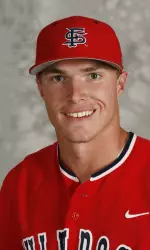 Senior Gavin Hedstrom hit his first home run of the season against Buffalo.