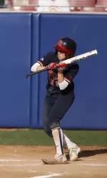 Haley Perkins had two hits  vs. La. Tech in game one.