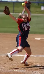 Morgan Melloh pitched two complete game shutouts vs. No. 25 Nevada.