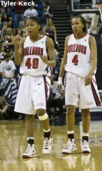 Jaleesa Ross and LaShay Fears are two returning players for the Bulldogs next year.