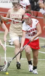 Heather Jack scored her 11th goal of the season on Thursday against Oregon.