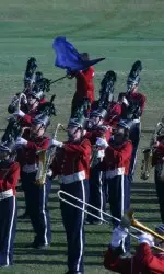 The Bulldog Marching Band will be accompanied by the dance team in the 2009-2010 season.