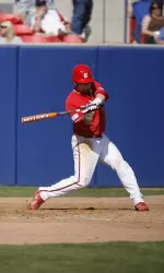 Dusty Robinson hit a grand slam against Cal Poly.