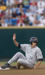 Sophomore Danny Muno scored the game-winning run.